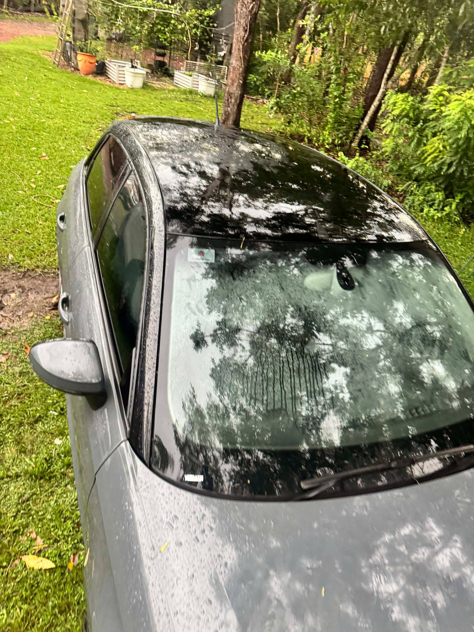 Audi A1 — close-up before cleaning