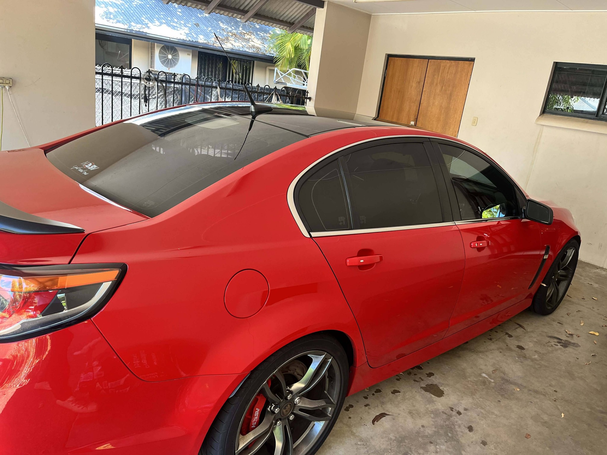 Holden HSV — side profile polished